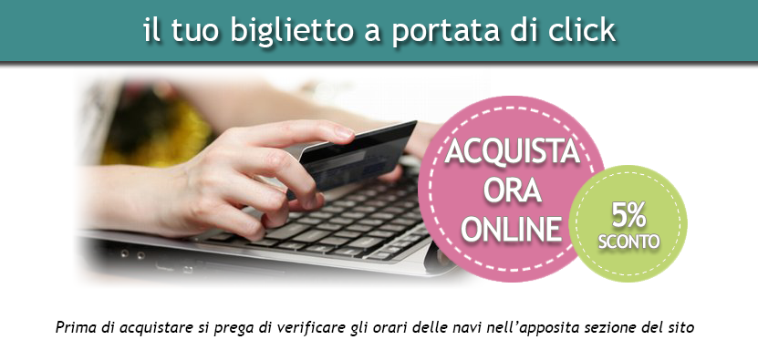 Bluferries WebShop, Acquista online con il 5% di sconto